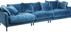 Sofa Lullaby 307 Cm Petrol*KARE Design Clearance