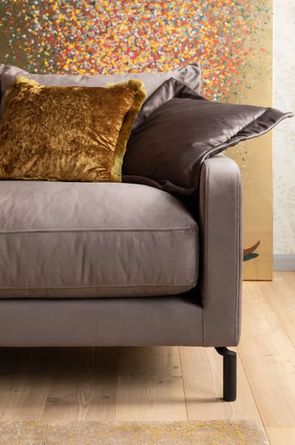 Sofa Lullaby 222x70 Cm Taupe*KARE Design Best