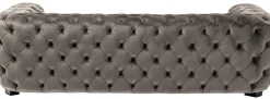 Sofa Metropol 238x74 Cm Szara*KARE Design Online