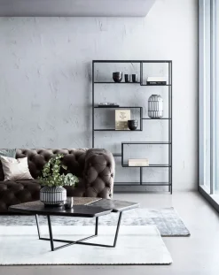 Sofa Metropol 238x74 Cm Szara*KARE Design Online