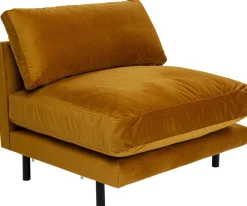 Sofa - Moduł Discovery 100x101 Cm Bursztynowa*KARE Design Sale