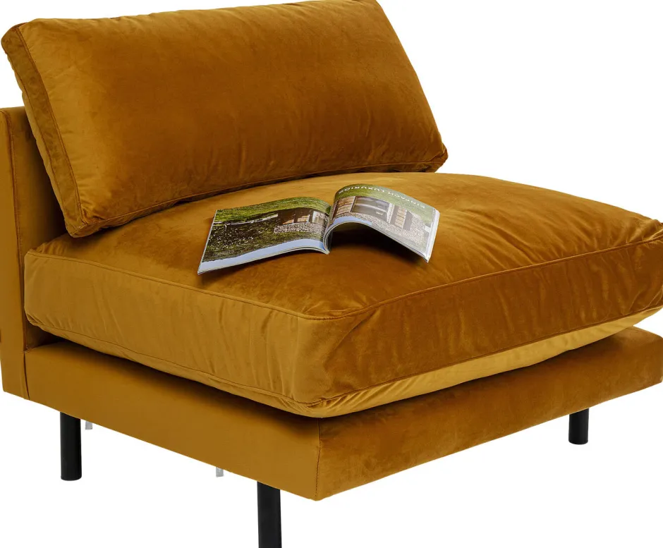 Sofa - Moduł Discovery 100x101 Cm Bursztynowa*KARE Design Sale