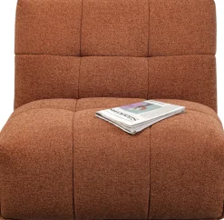 Sofa Modułowa 1 Element Pikowana Brązowa 89 Cm*KARE Design Hot