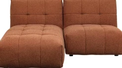 Sofa Modułowa 1 Element Pikowana Brązowa 89 Cm*KARE Design Hot