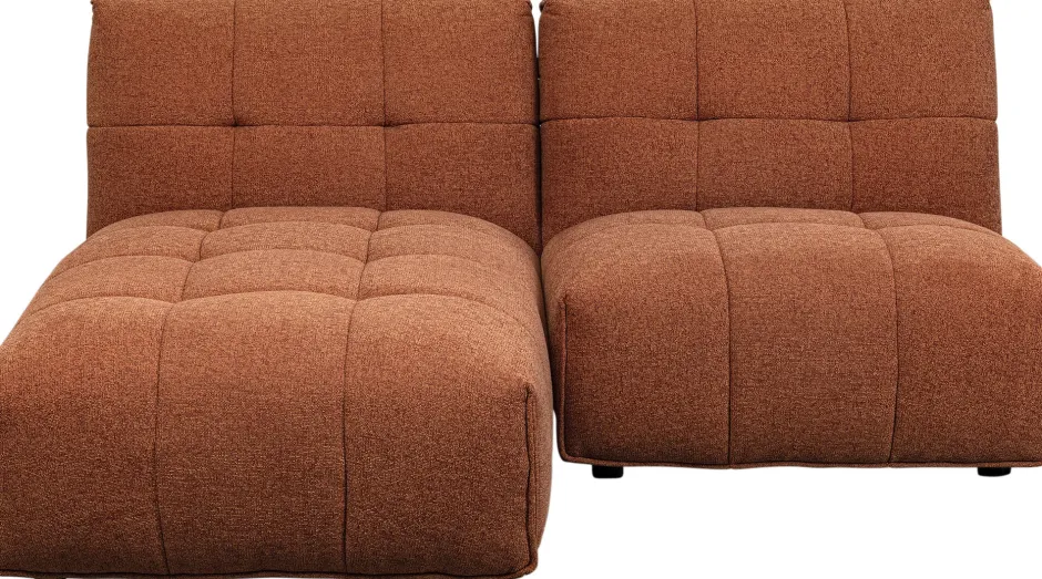 Sofa Modułowa 1 Element Pikowana Brązowa 89 Cm*KARE Design Hot