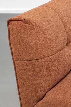 Sofa Modułowa 1 Element Pikowana Brązowa 89 Cm*KARE Design Hot