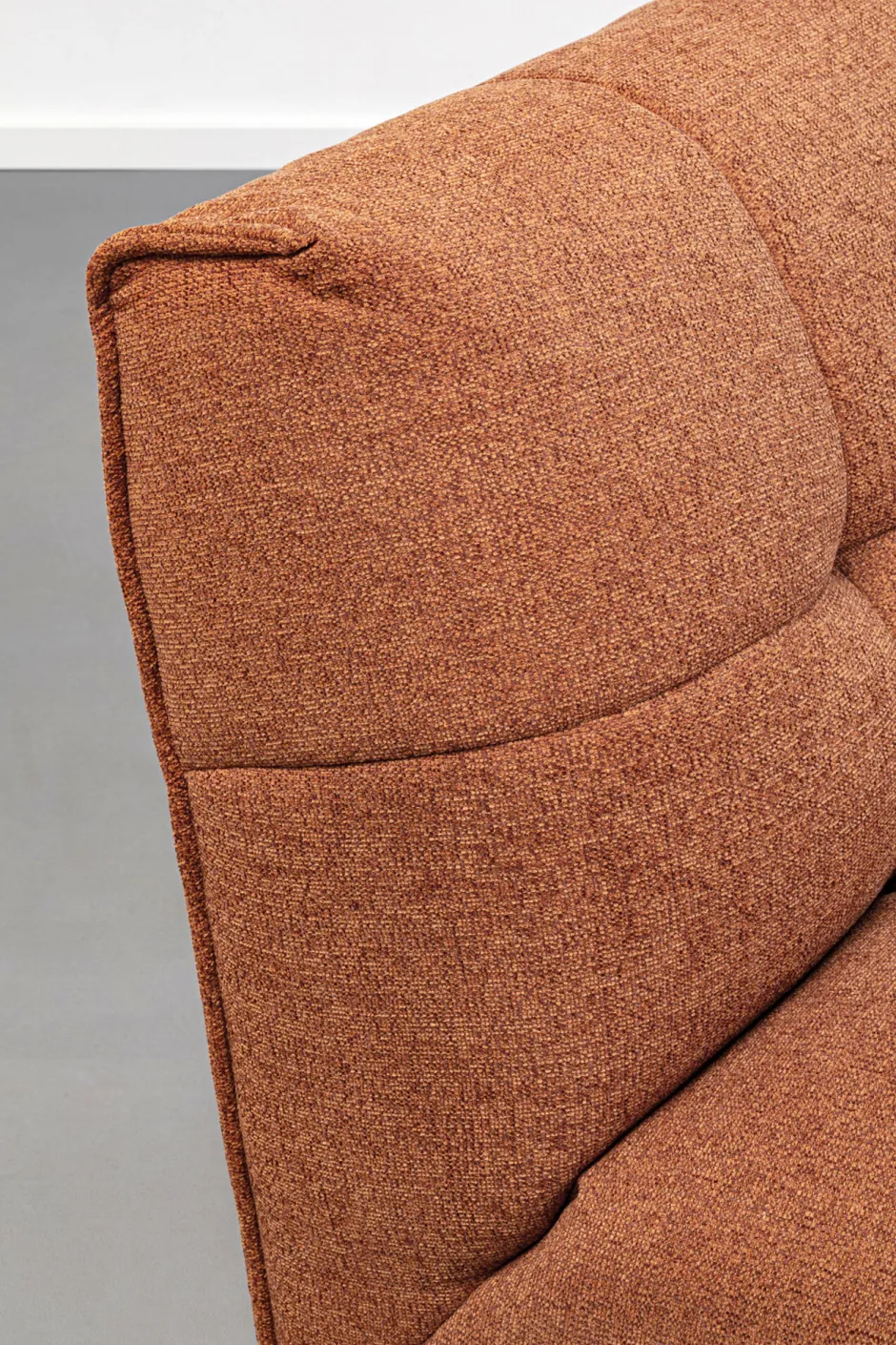 Sofa Modułowa 1 Element Pikowana Brązowa 89 Cm*KARE Design Hot