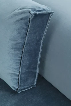 Sofa Modułowa Infinity Velvet Ocean 306x182 Cm Niebieska Prawa*KARE Design Best