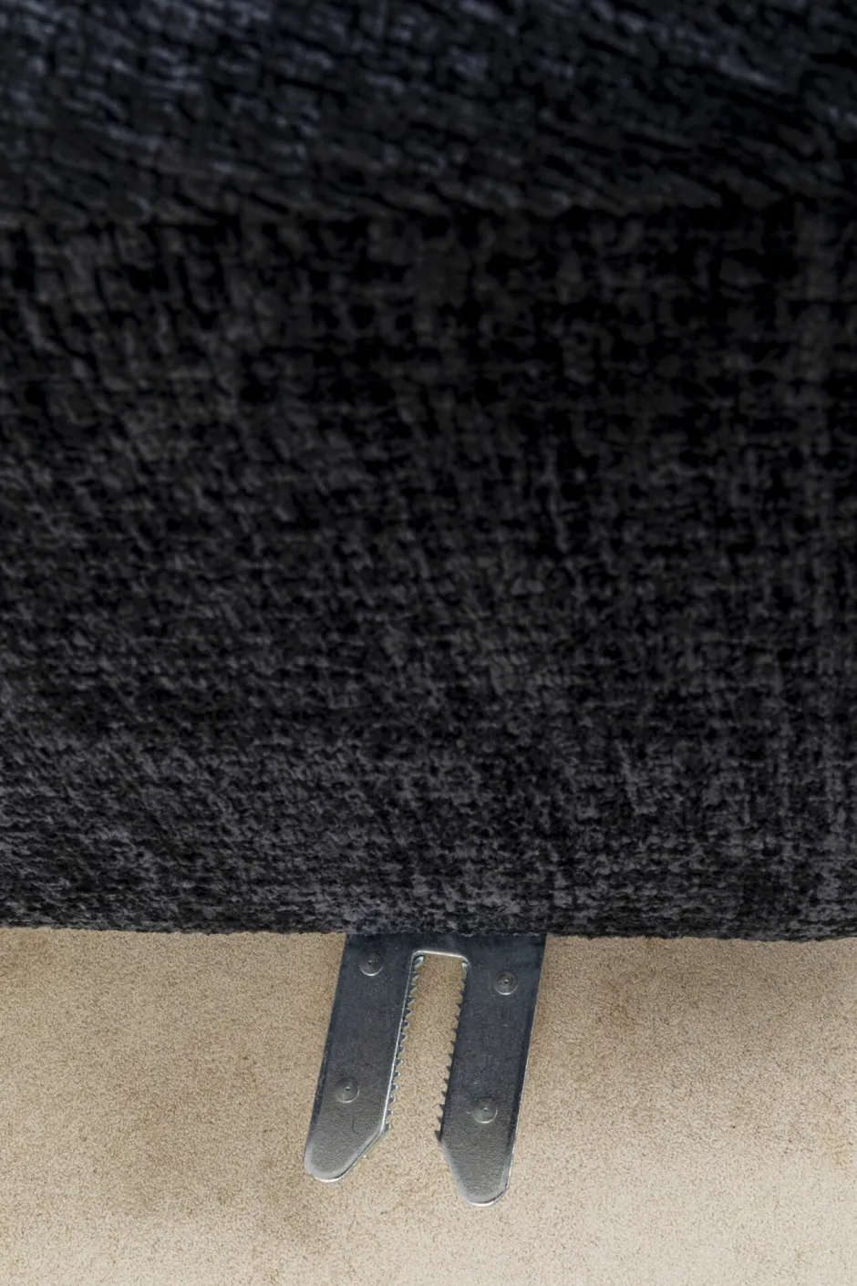 Sofa - Moduł Zaokrąglony Tapicerka Szaroniebieska 145 Cm*KARE Design Outlet