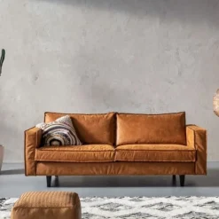 Sofa Neo Tobacco 215 Cm Brązowa*KARE Design