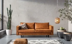 Sofa Neo Tobacco 215 Cm Brązowa*KARE Design