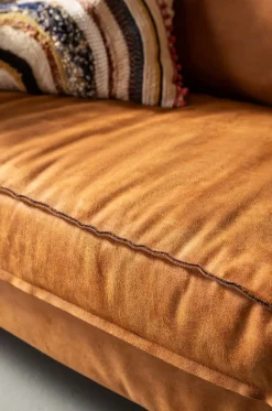 Sofa Neo Tobacco 215 Cm Brązowa*KARE Design