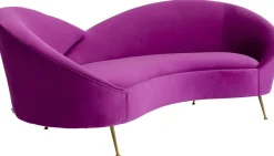 Sofa Night Fever 232 Cm Fioletowa*KARE Design Sale