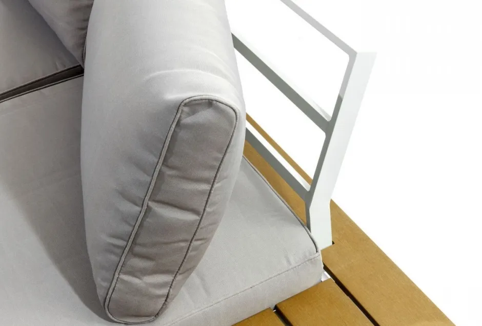 Sofa Ogrodowa Ze Stolikiem Holiday White 242x242 Cm*KARE Design Sale