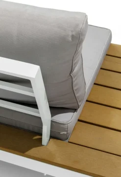 Sofa Ogrodowa Ze Stolikiem Holiday White 242x242 Cm*KARE Design Sale