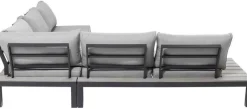 Sofa Ogrodowa Ze Stolikiem Holiday Black 242x242 Cm*KARE Design Outlet