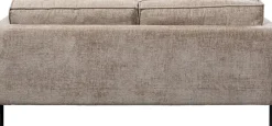 Sofa 2-osobowa Beżowa Tkanina Szenilowa Nogi Czarne 178 Cm*KARE Design Hot