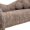 Sofa 2-osobowa Brązowa Zaokrąglony Kształ 201 Cm*KARE Design Clearance