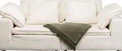 Sofa 3-osobowa Skandynawska Biała Z Poduszkami 230 Cm*KARE Design Sale
