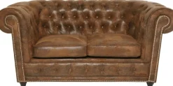 Sofa Oxford 2-osobowa 160 Cm Ekoskóra*KARE Design Hot