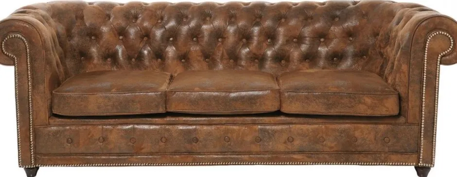 Sofa Oxford 3-osobowa Ekoskóra*KARE Design Hot