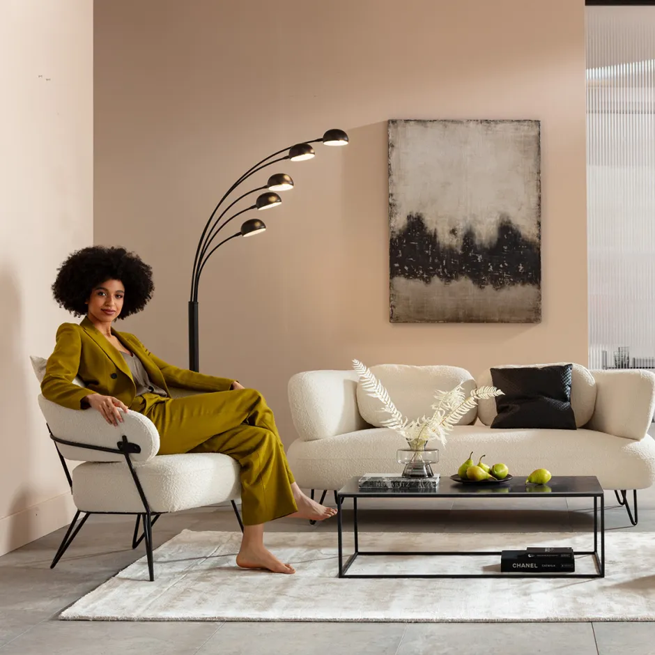 Sofa Peppo 2-os. 182 Cm Biała*KARE Design Discount