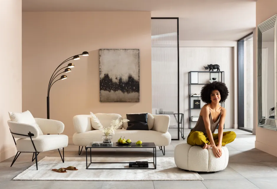 Sofa Peppo 2-os. 182 Cm Biała*KARE Design Discount