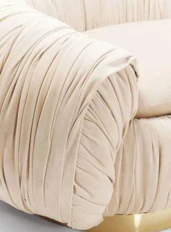 Sofa Perugia 195x119 Cm Beżowa*KARE Design Online