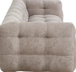 Sofa Pikowana 3-osobowa Jasnobrązowa 240 Cm*KARE Design