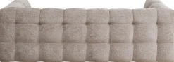 Sofa Pikowana 3-osobowa Jasnobrązowa 240 Cm*KARE Design