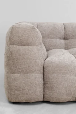 Sofa Pikowana 3-osobowa Jasnobrązowa 240 Cm*KARE Design