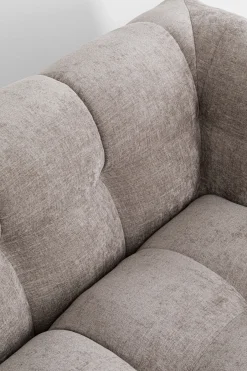 Sofa Pikowana 3-osobowa Jasnobrązowa 240 Cm*KARE Design