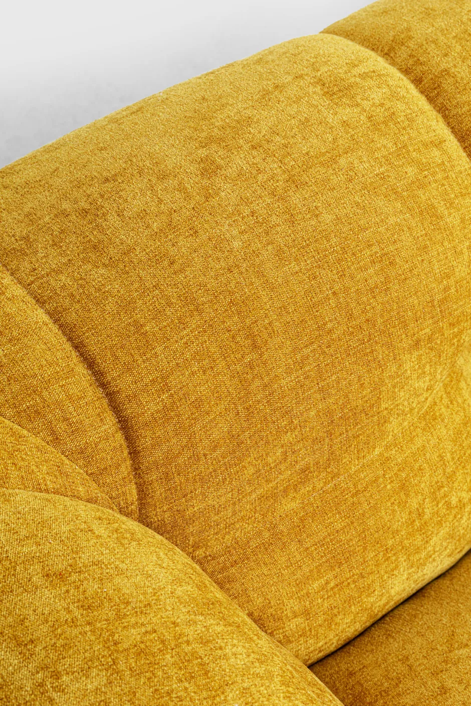 Sofa Pikowana 3-osobowa żółta 240 Cm*KARE Design Clearance