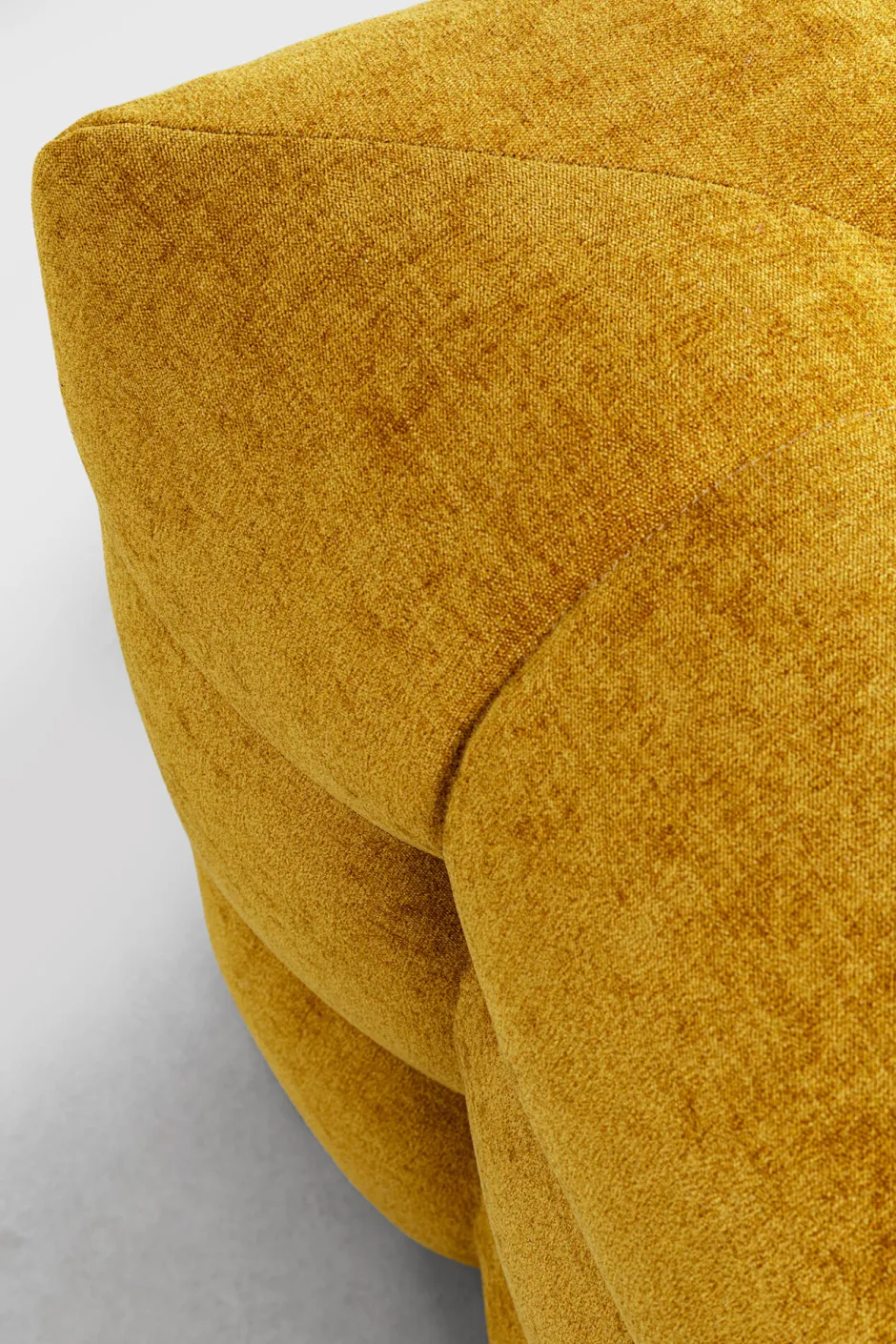 Sofa Pikowana 3-osobowa żółta 240 Cm*KARE Design Clearance