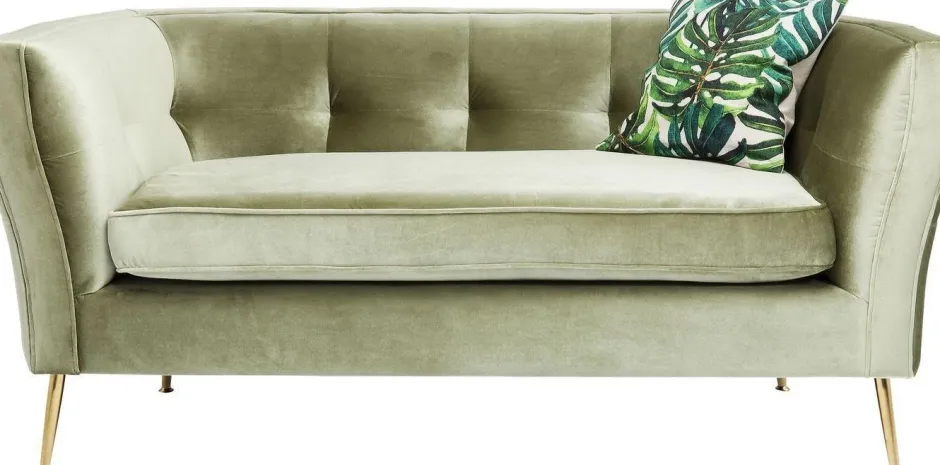Sofa Rimini 160x76 Cm Oliwkowa 2-osobowa*KARE Design Discount