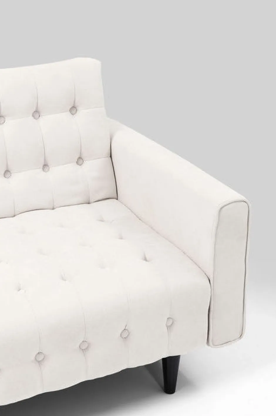 Sofa Rozkładana Milchbar 219 Cm Beżowa*KARE Design Outlet