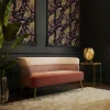 Sofa Sandwich 125 Cm Jasnoróżowa*KARE Design Clearance