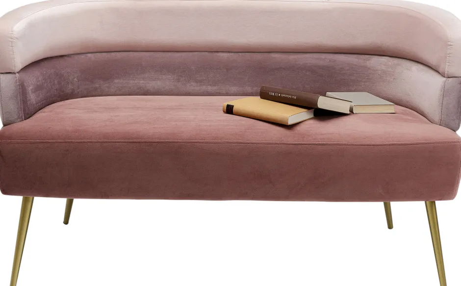 Sofa Sandwich 125 Cm Jasnoróżowa*KARE Design Clearance