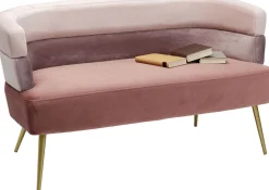 Sofa Sandwich 125 Cm Jasnoróżowa*KARE Design Clearance