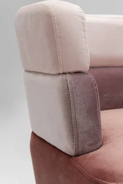 Sofa Sandwich 125 Cm Jasnoróżowa*KARE Design Clearance