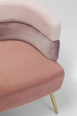 Sofa Sandwich 125 Cm Jasnoróżowa*KARE Design Clearance