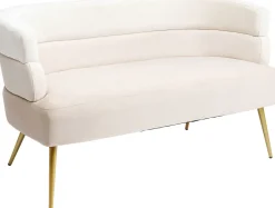 Sofa Sandwich 2 Os. 125 Cm Kremowo-beżowa*KARE Design