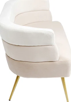 Sofa Sandwich 2 Os. 125 Cm Kremowo-beżowa*KARE Design