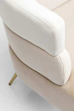 Sofa Sandwich 2 Os. 125 Cm Kremowo-beżowa*KARE Design