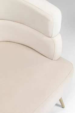 Sofa Sandwich 2 Os. 125 Cm Kremowo-beżowa*KARE Design