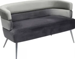Sofa Sandwich 2 Os. 125 Cm Szara*KARE Design Outlet