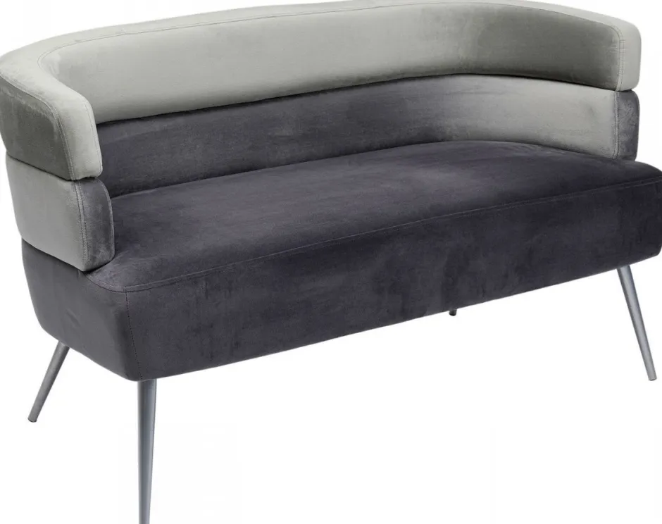 Sofa Sandwich 2 Os. 125 Cm Szara*KARE Design Outlet