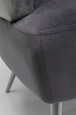Sofa Sandwich 2 Os. 125 Cm Szara*KARE Design Outlet