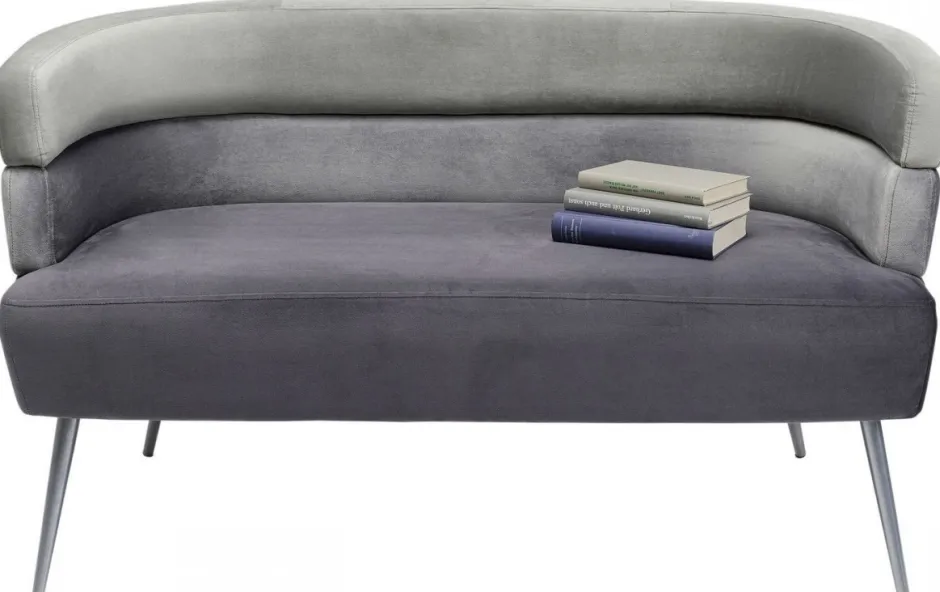 Sofa Sandwich 2 Os. 125 Cm Szara*KARE Design Outlet