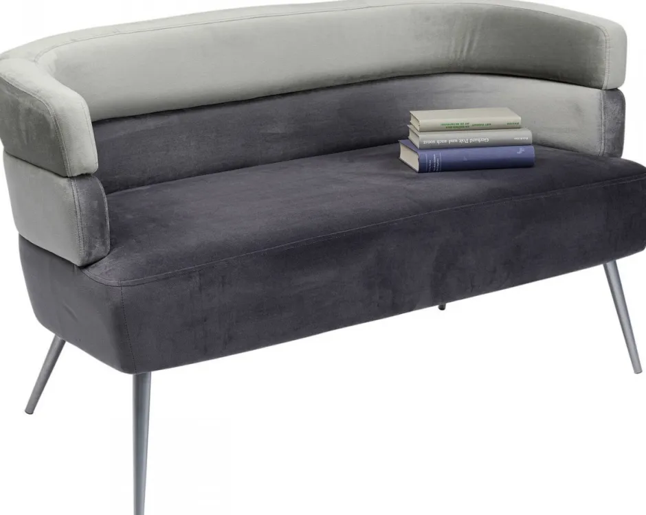 Sofa Sandwich 2 Os. 125 Cm Szara*KARE Design Outlet